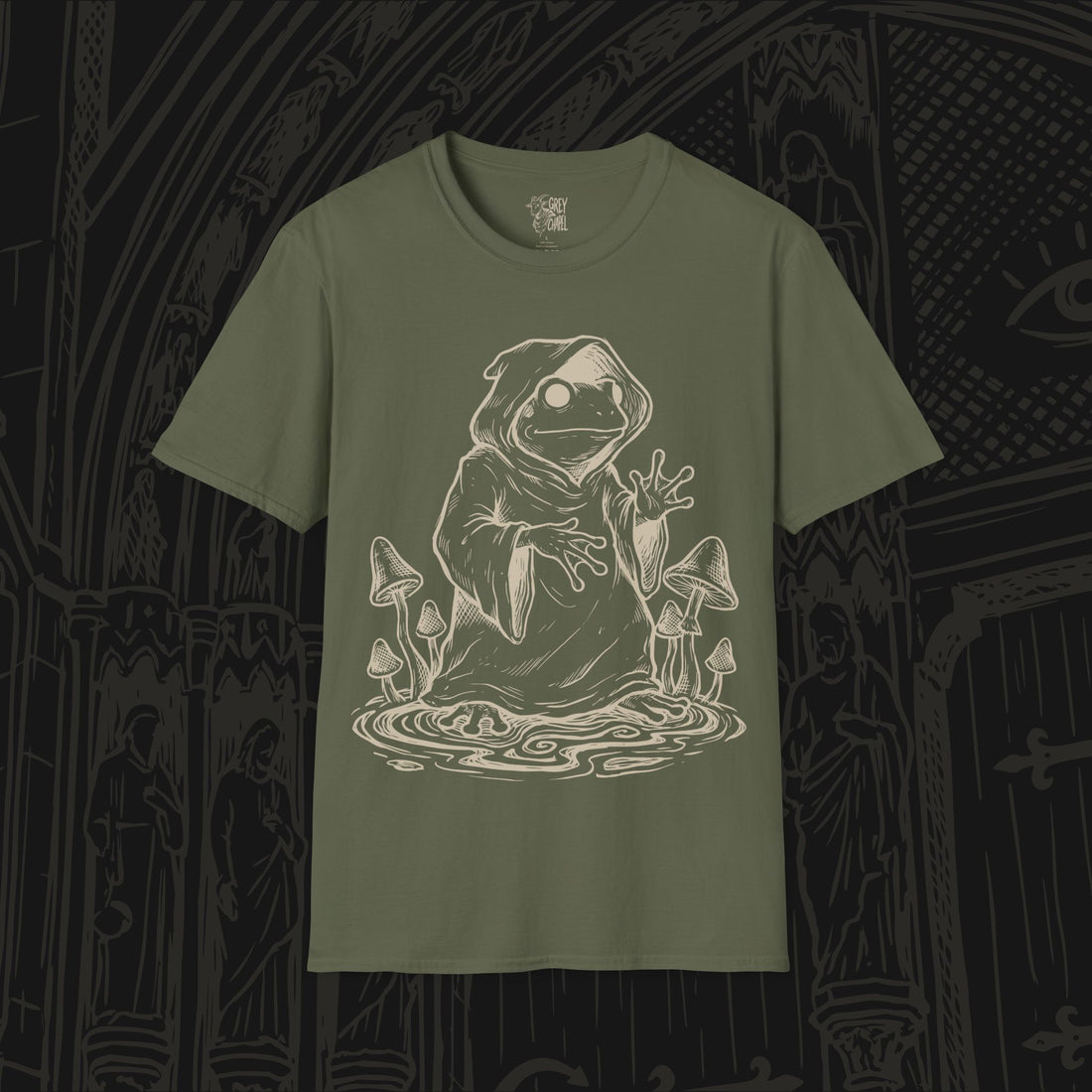 Mushroom Master Frog T-Shirt