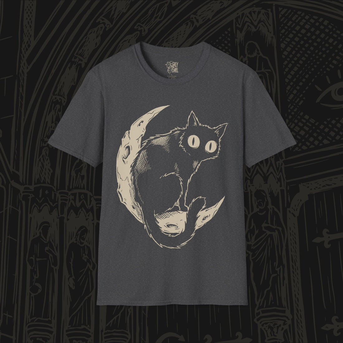 Cat on the Moon T-Shirt