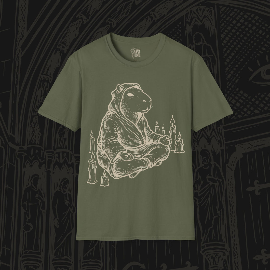 Meditative Capybara T-Shirt