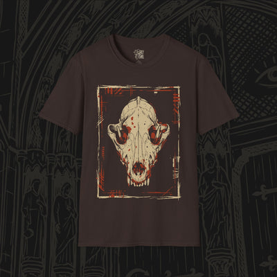 Mixing Traditions Wolf Skull T-Shirt
