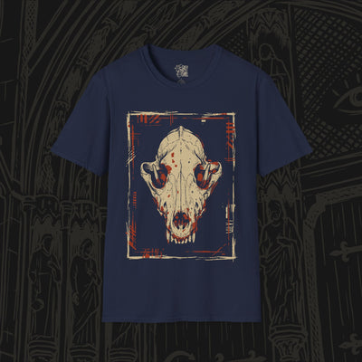 Mixing Traditions Wolf Skull T-Shirt