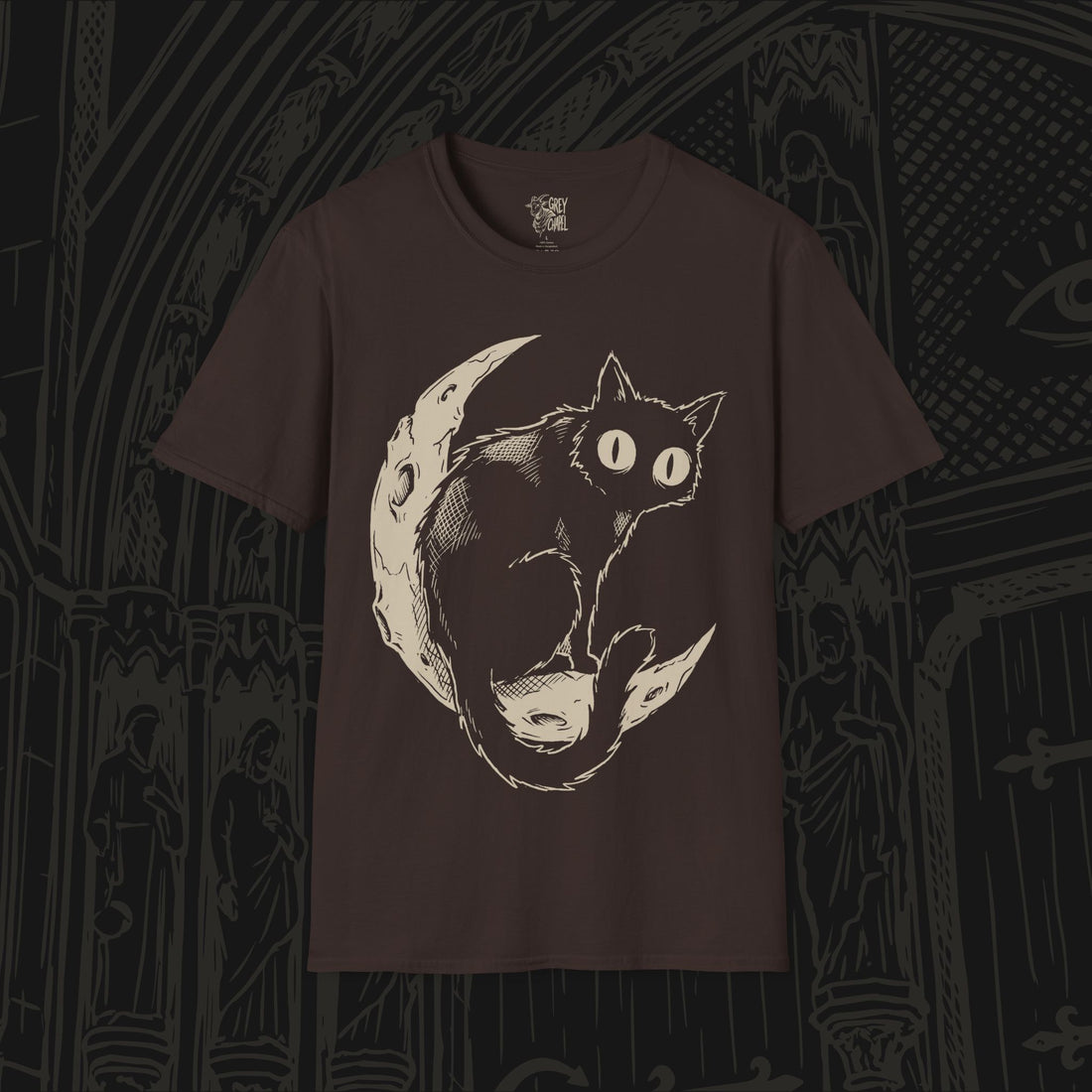 Cat on the Moon T-Shirt
