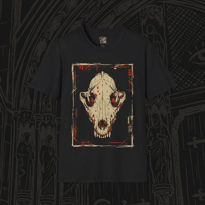 Mixing Traditions Wolf Skull T-Shirt