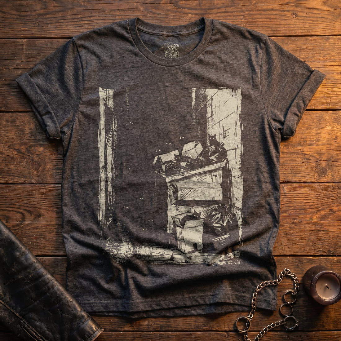 mockup:Dark Heather