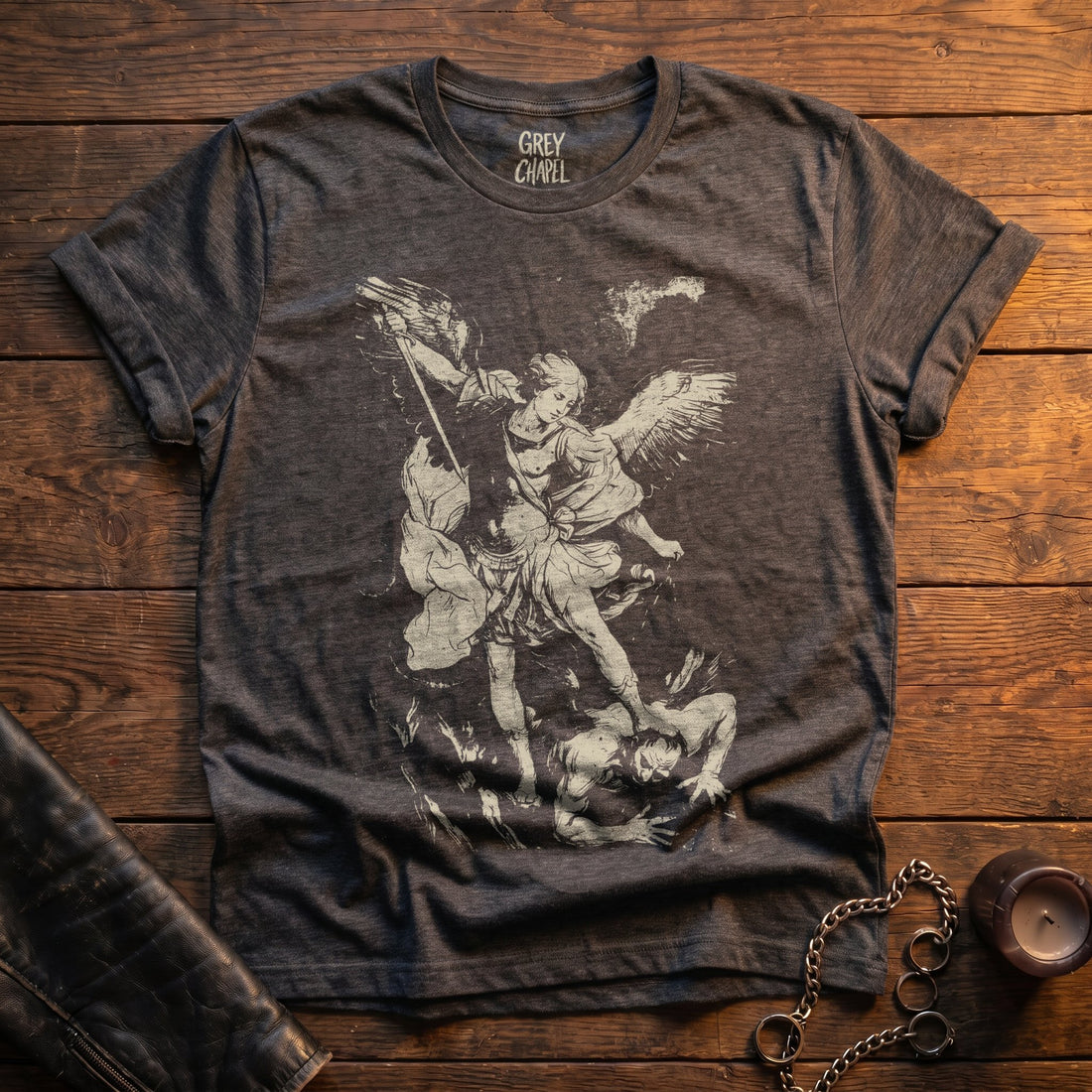 mockup:Dark Heather