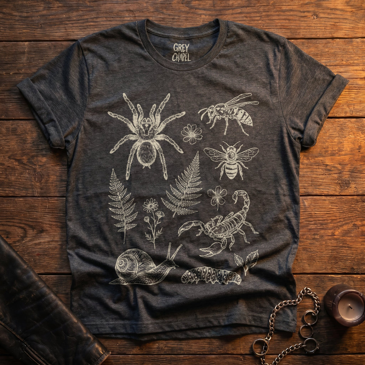 mockup:Dark Heather