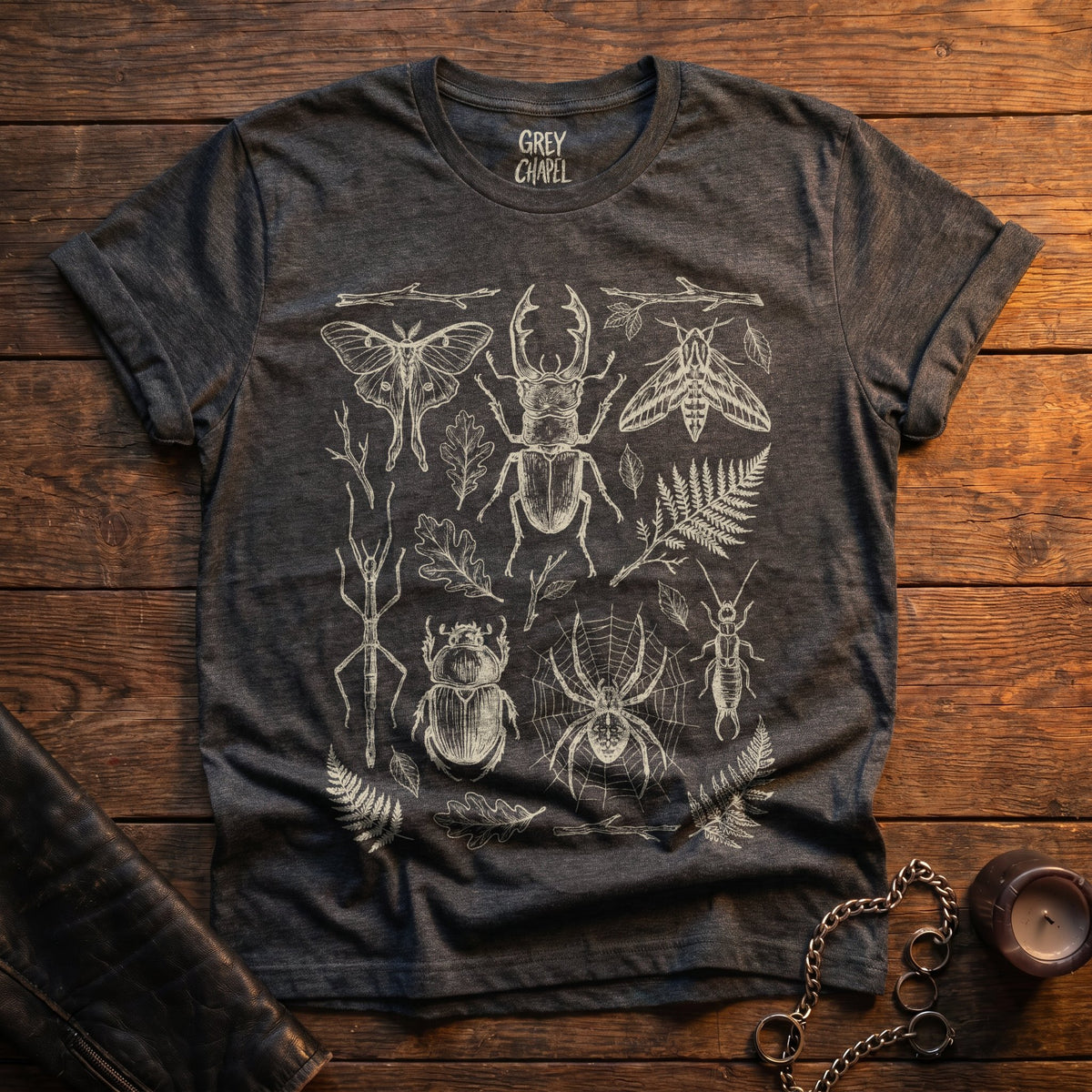 mockup:Dark Heather