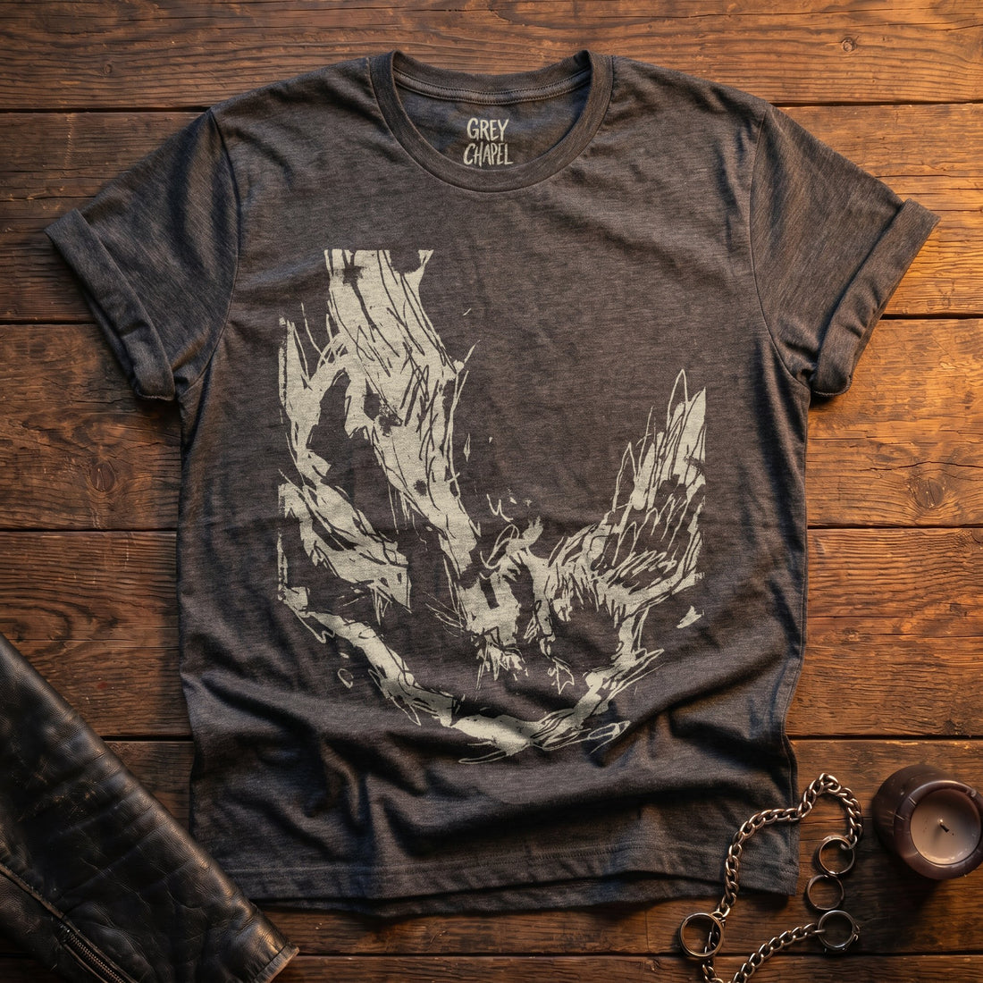 mockup:Dark Heather
