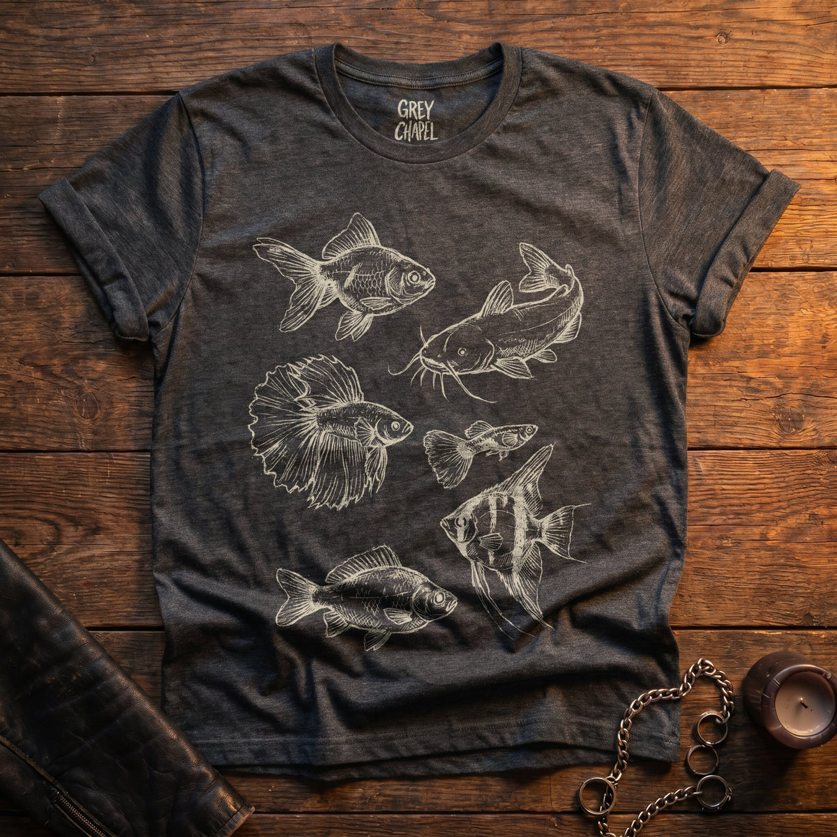 mockup:Dark Heather