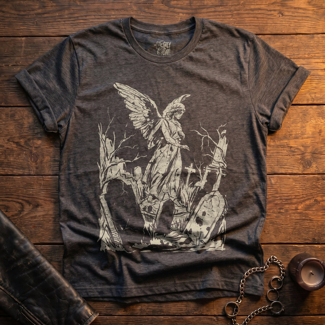 mockup:Dark Heather