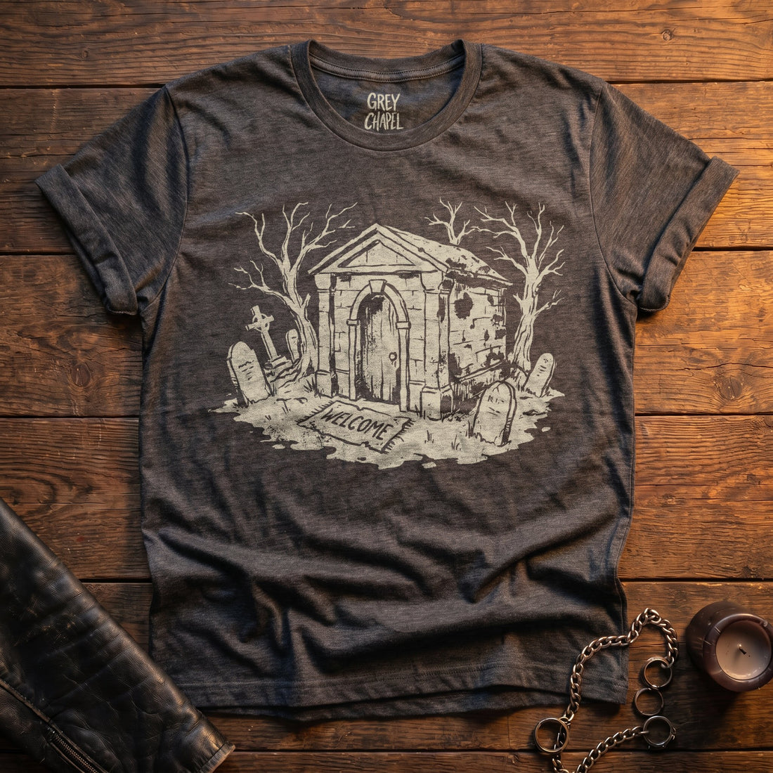 mockup:Dark Heather