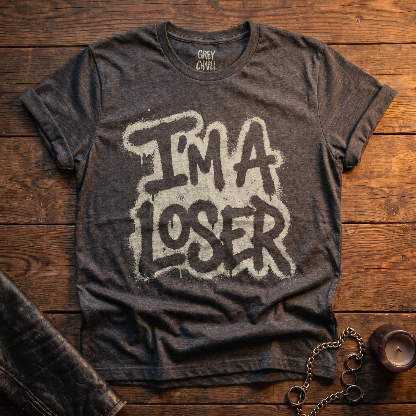 mockup:Dark Heather