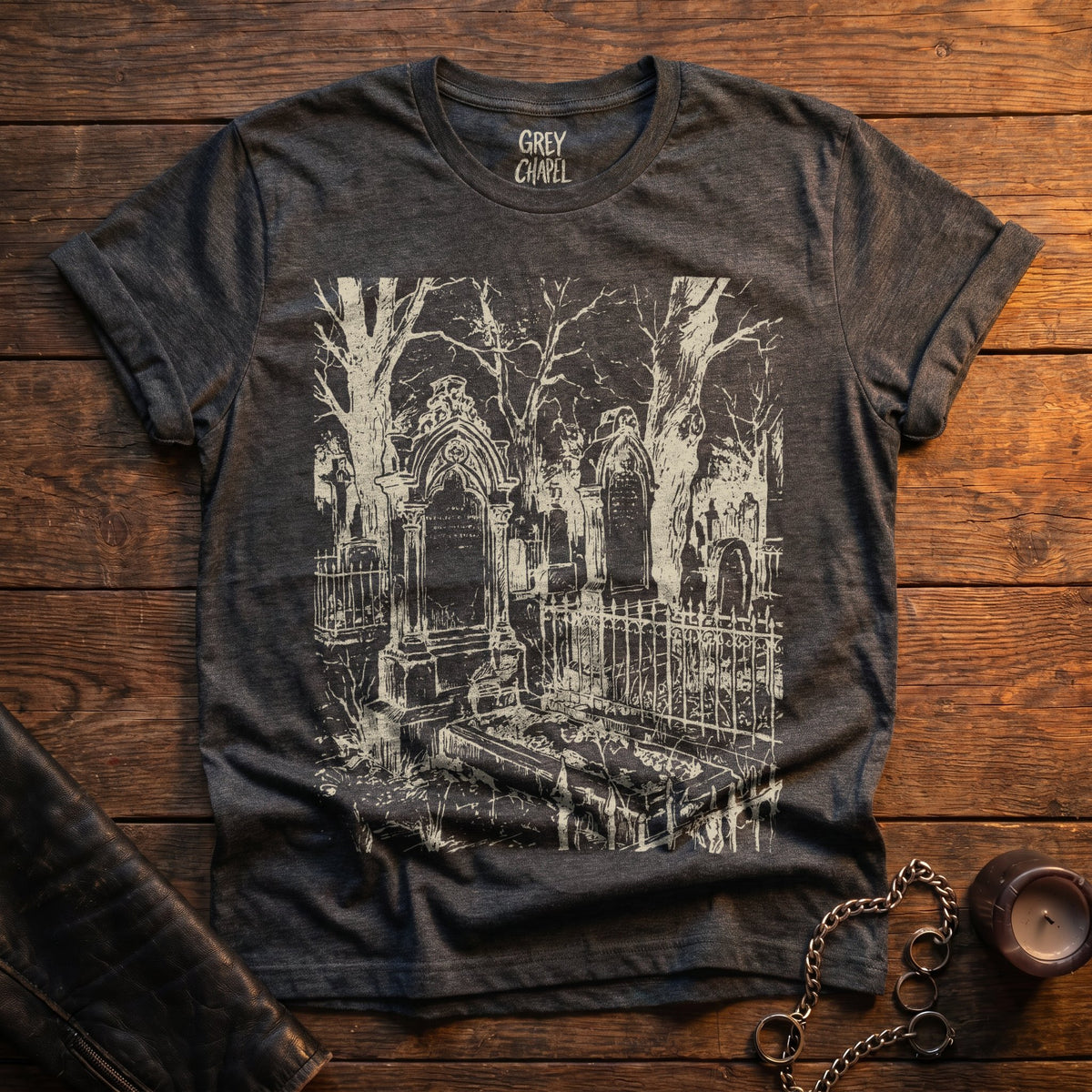 mockup:Dark Heather