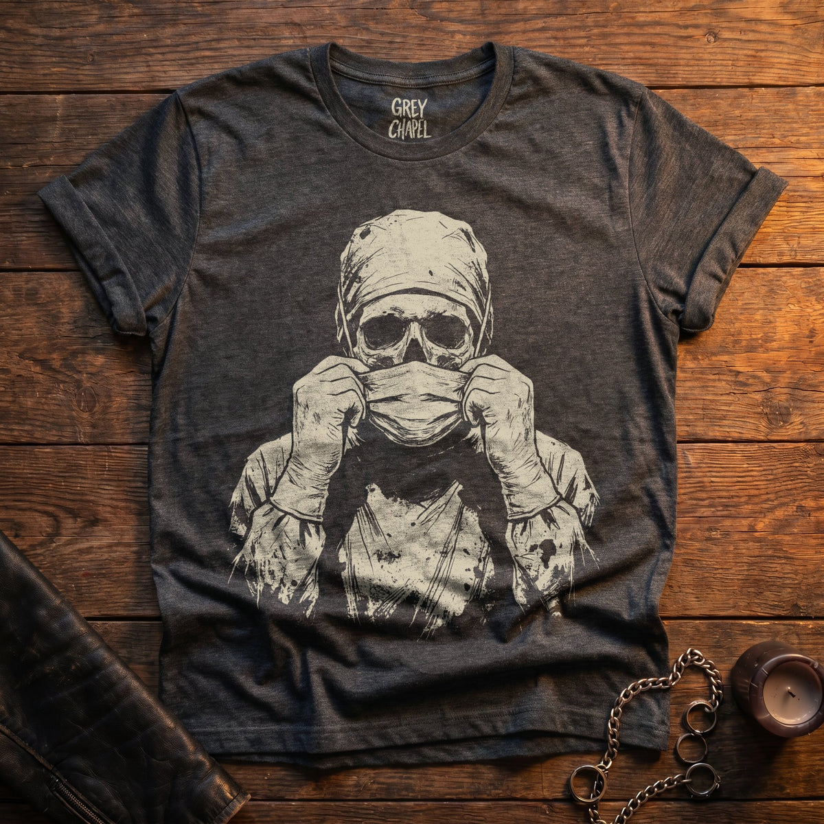 mockup:Dark Heather