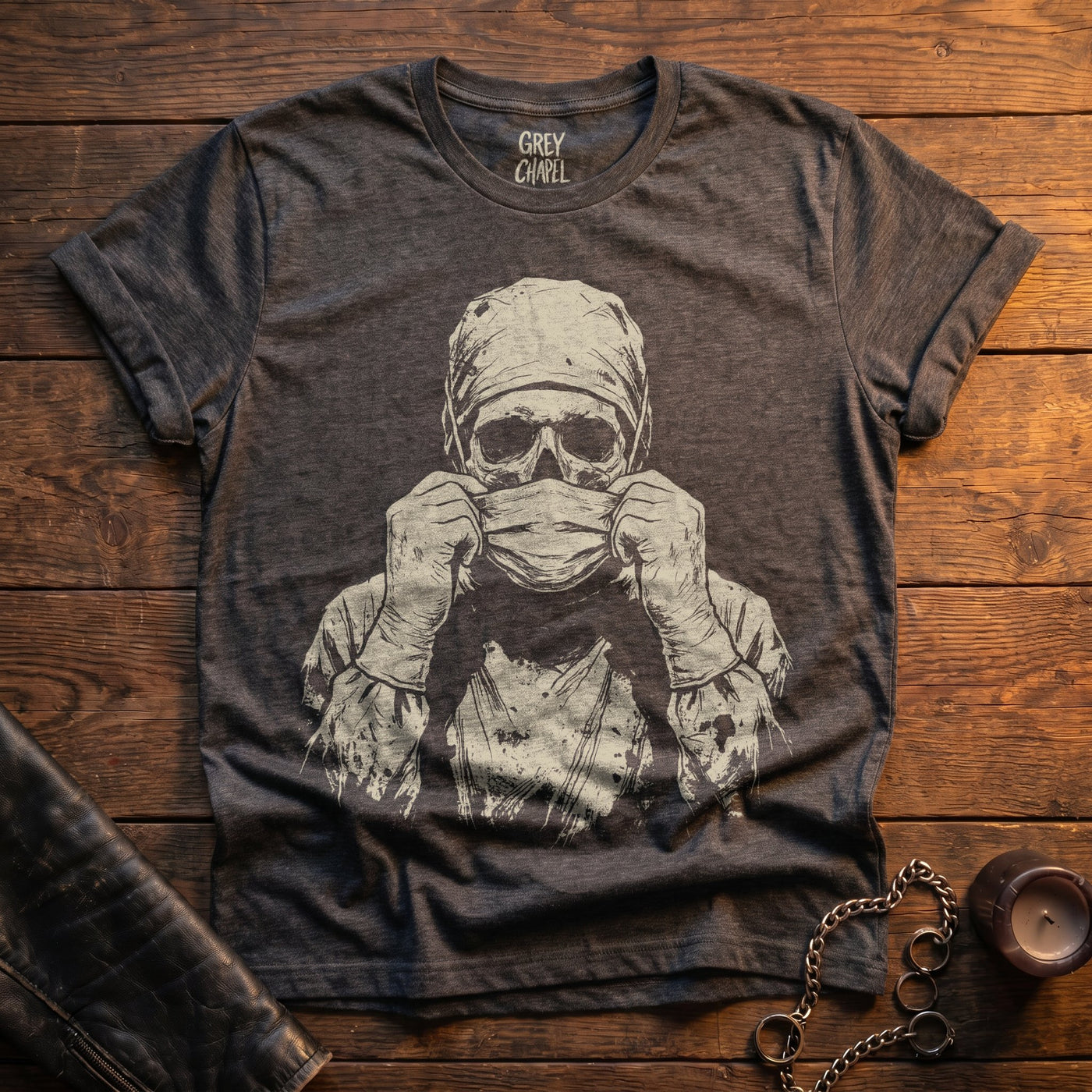 mockup:Dark Heather