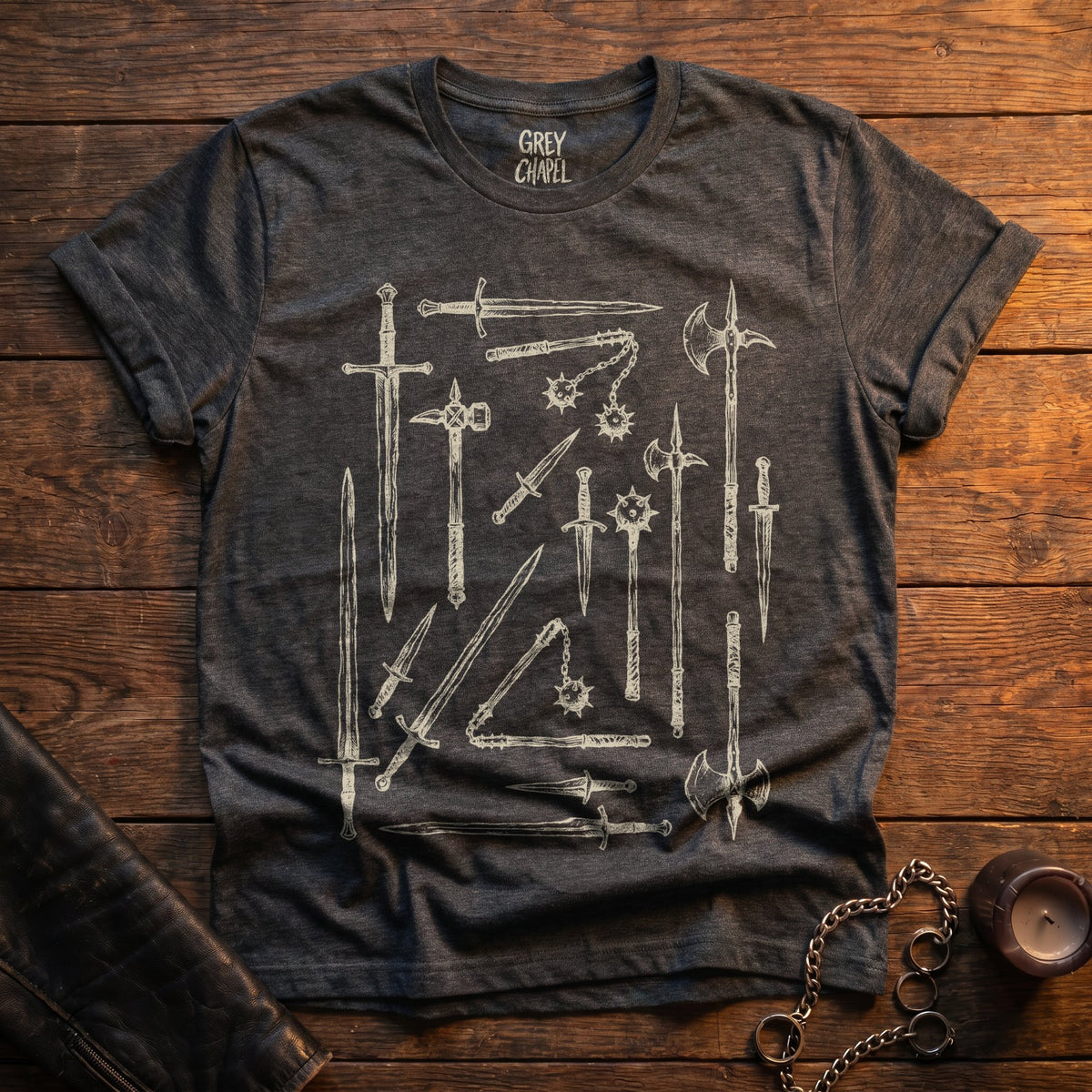mockup:Dark Heather