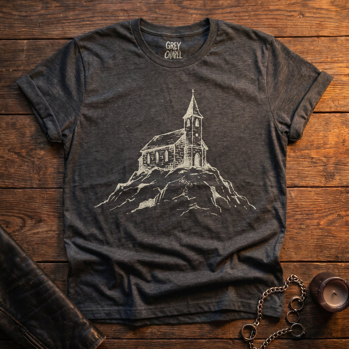 mockup:Dark Heather