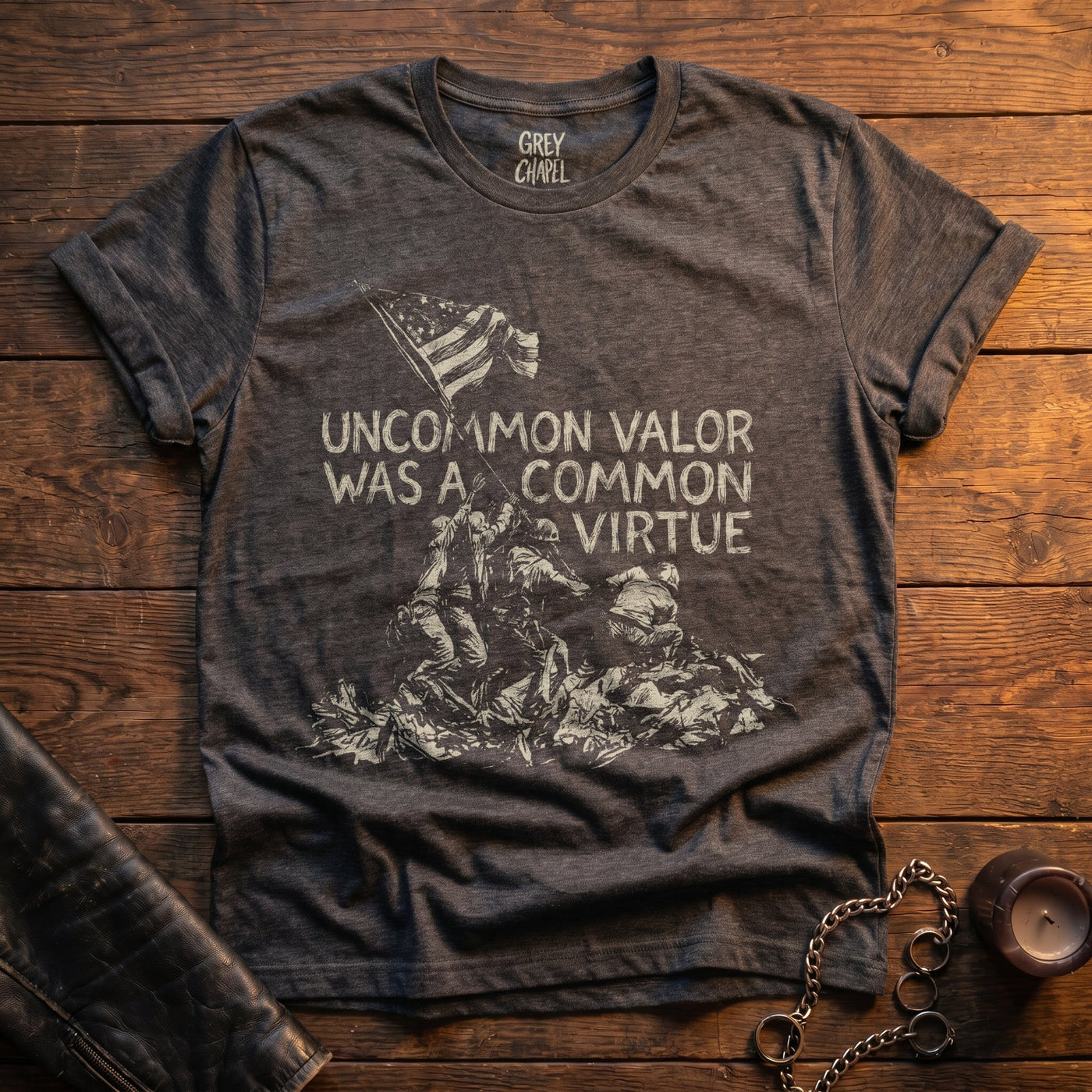 mockup:Dark Heather