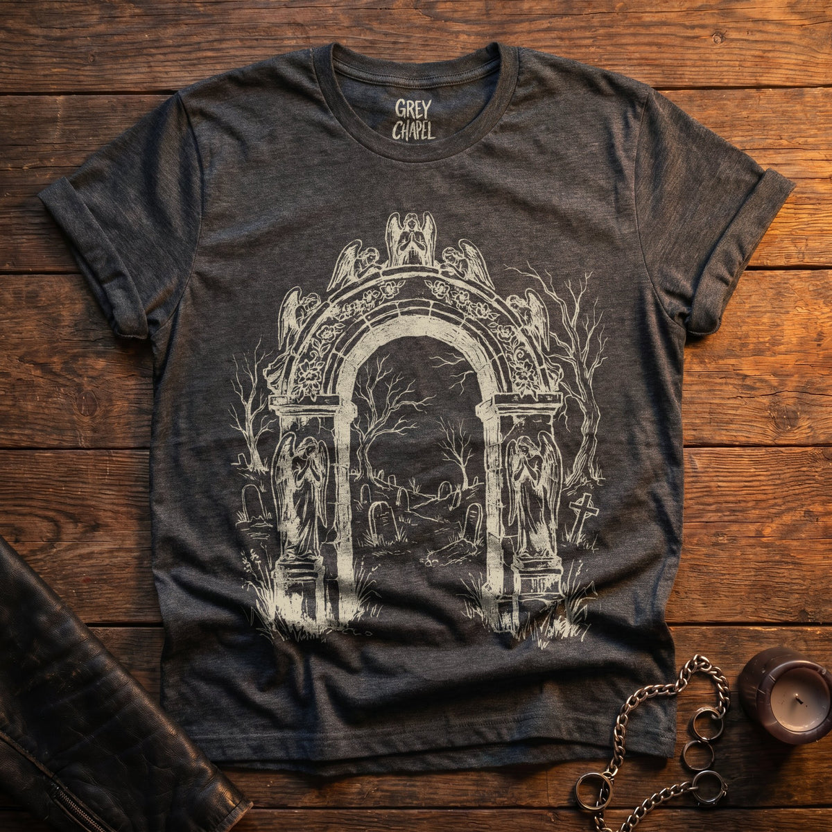 mockup:Dark Heather