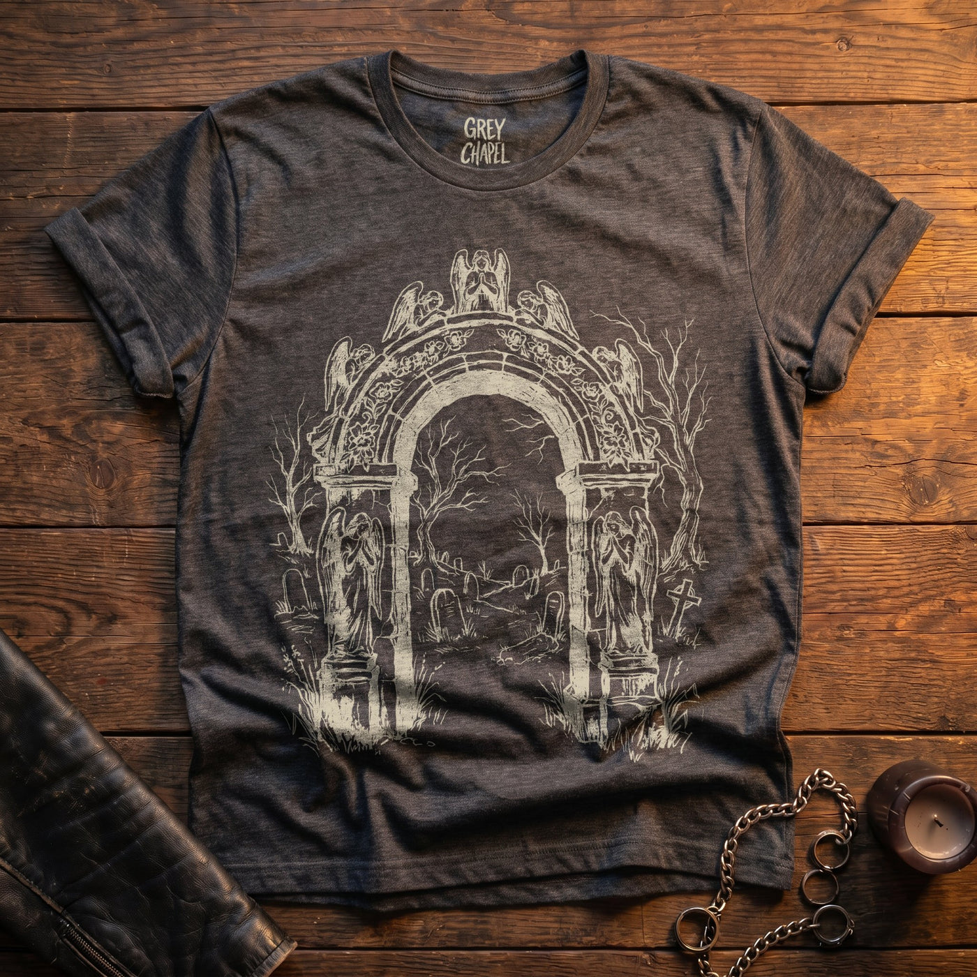 mockup:Dark Heather