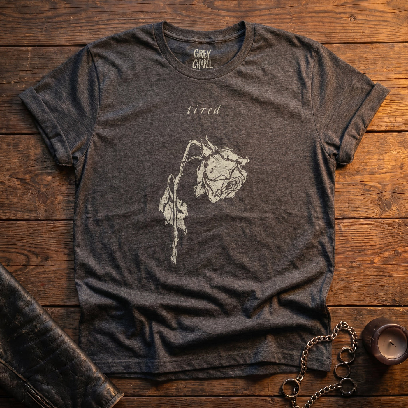 mockup:Dark Heather