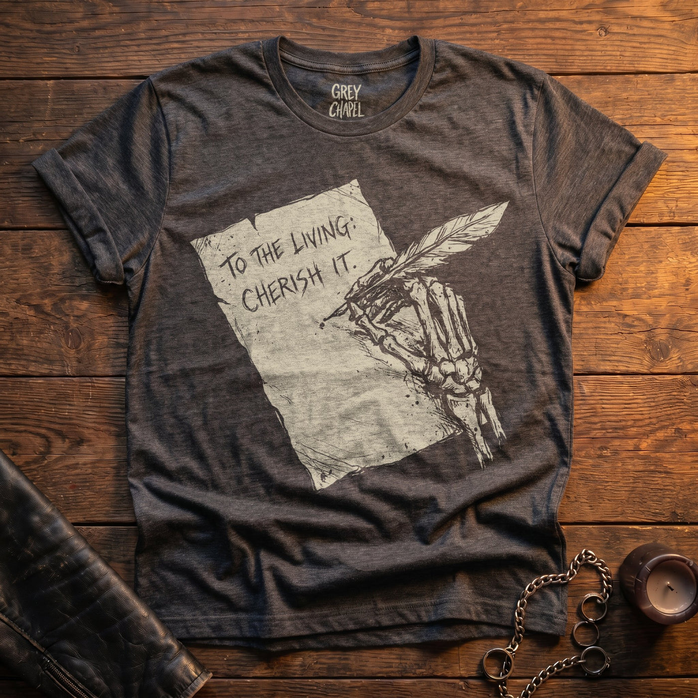 mockup:Dark Heather