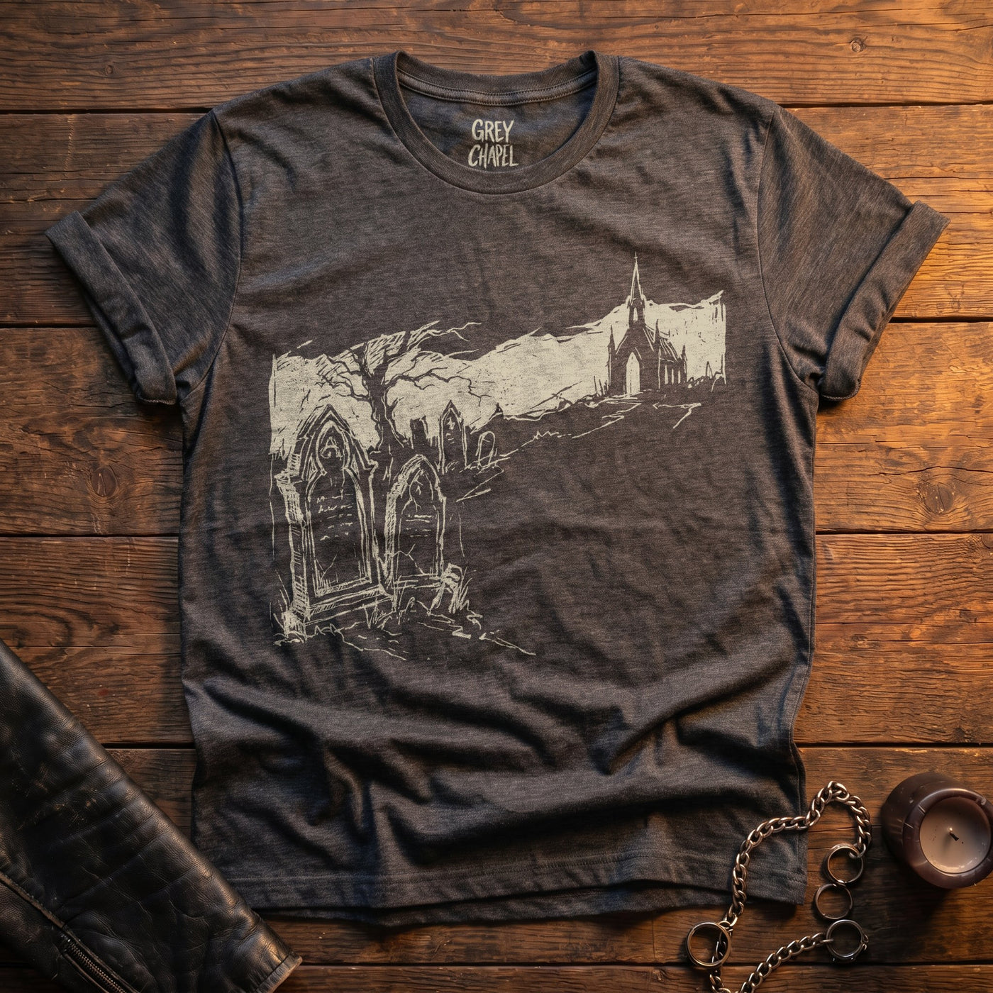 mockup:Dark Heather